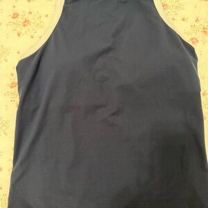 Women's Black Sleeveless Top